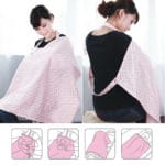 Cotton Breastfeeding Cover Nursing Covers shawl breast feeding Flower Printed Nursing Covers for Feeding Baby - Image 2