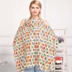 Cotton Breastfeeding Cover Nursing Covers shawl breast feeding Flower Printed Nursing Covers for Feeding Baby