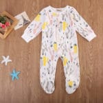 Cotton Toddler Kids baby Outfits Comfy Newborn Baby boys Girls cactus Print Footies Pajamas Sleepwear Pyjamas Clothes Playsuit - Image 2
