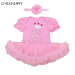 Crown 2 Years Baby Birthday Dress Pink Baby Girl Dresses + Headband Infant Lace Tutu Set Conjuntos Bebe Menina Toddler Clothes - Image 4