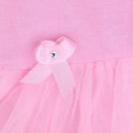 Crown 2 Years Baby Birthday Dress Pink Baby Girl Dresses + Headband Infant Lace Tutu Set Conjuntos Bebe Menina Toddler Clothes - Image 5