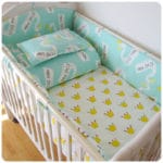 Green Grey Baby Bedding Crib Set Classic Nursery - Image 2