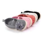 Cute Flower Kids Bebe Crib Sapatos Sweet Baby Newborn Toddler Girls Princess Mary Jane Shoes Spring Autumn Knitting First Walker
