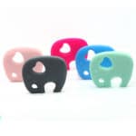 Cute Silicone Teething Toy Elephant 1pcs Teether Accessory Safe Eco Baby Holder Teether Large Toddler Chewie DIY Nursing - Image 2