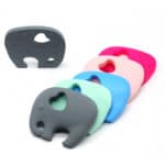 Cute Silicone Teething Toy Elephant 1pcs Teether Accessory Safe Eco Baby Holder Teether Large Toddler Chewie DIY Nursing - Image 3