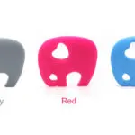 Cute Silicone Teething Toy Elephant 1pcs Teether Accessory Safe Eco Baby Holder Teether Large Toddler Chewie DIY Nursing - Image 4