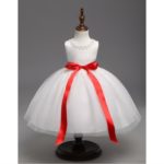 Elegant Dress Baby Girl Christmas Tutu Dresses For Girls 1st Birthday Outfits Toddler Girl Christening Gown Infant Party Wear
