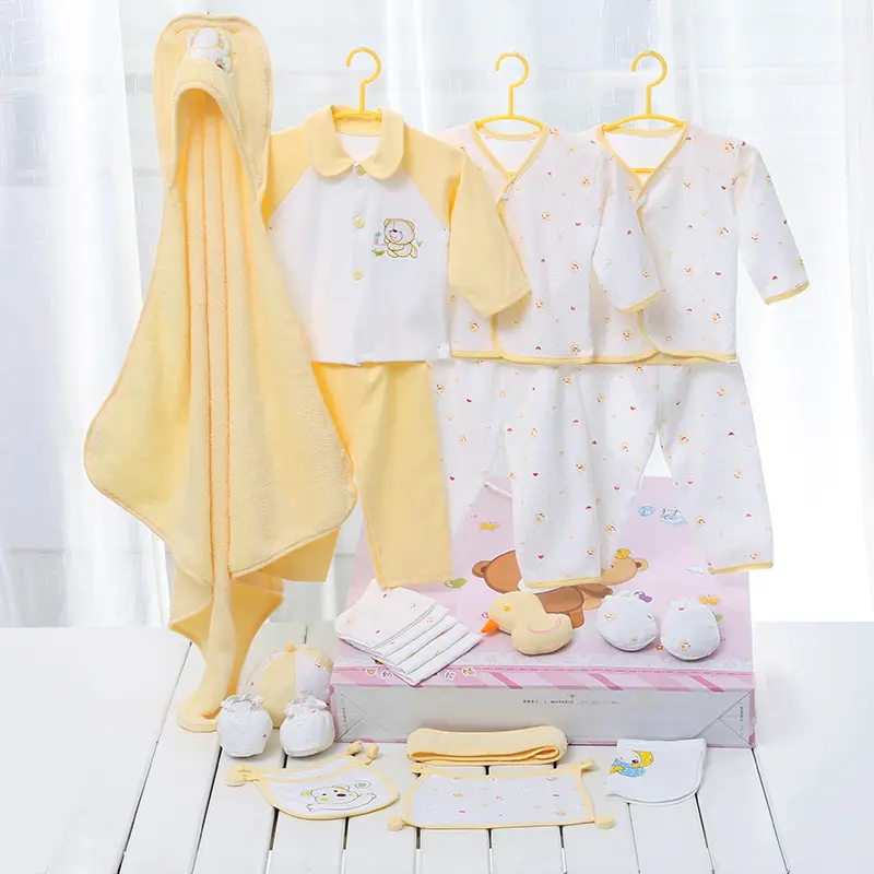 Emotion Moms newborn baby girls clothes cotton 24pieces 0-6months infants baby girl boys clothing set baby gift set without box - Image 3