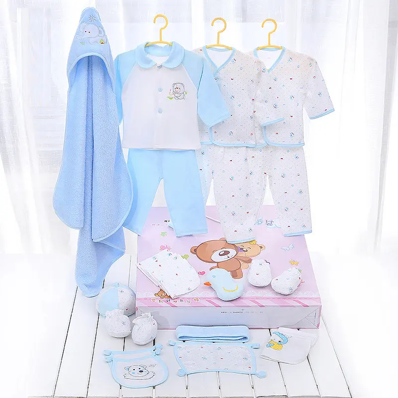 Emotion Moms newborn baby girls clothes cotton 24pieces 0-6months infants baby girl boys clothing set baby gift set without box - Image 4
