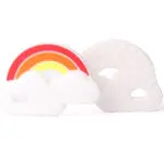 FDA Approved Silicone Baby Teether Rainbow Chewable Mom Nursing Toddler Infant Teething Toys - Image 4