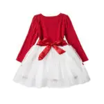 Fancy Infant Baby Girls Dresses Frock Designs Newborn 1 Year Birthday Party Dress Flowers Christening Gown Toddler Baby Outfits - Image 2