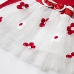Fancy Infant Baby Girls Dresses Frock Designs Newborn 1 Year Birthday Party Dress Flowers Christening Gown Toddler Baby Outfits - Image 5