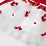 Fancy Infant Baby Girls Dresses Frock Designs Newborn 1 Year Birthday Party Dress Flowers Christening Gown Toddler Baby Outfits - Image 5