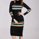 Fashion Maternity Clothes Elastic Maternity Dress One-Piece Top Sweater Dress Maternity Clothing Spring Pregnancy Clothes E522 - Image 4