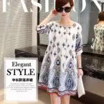 Fashion Maternity Dress Nursing Dress Breastfeeding Clothes Comfortable Clothes for Pregnant Women - Image 2