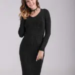 Fashion New Autumn Spring Maternity Dresses Vestidos Long Sleeve Slim Sweater Dress Pregnant Clothes Pregnancy Clothing B403 - Image 4