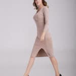 Fashion New Autumn Spring Maternity Dresses Vestidos Long Sleeve Slim Sweater Dress Pregnant Clothes Pregnancy Clothing B405 - Image 3