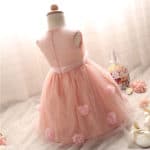 Flower Baby Dresses For Girl Wedding Baby Girl 1 2 Year Birthday Outfits Infant Princess Party Costume New Brand Toddler Clothes - Image 3