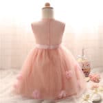 Flower Baby Dresses For Girl Wedding Baby Girl 1 2 Year Birthday Outfits Infant Princess Party Costume New Brand Toddler Clothes - Image 4