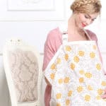Flower Breastfeeding Cover Nursing Covers Shawl Breast Feeding Covers Flower Printed Nursing Covers For Feeding Baby Sweet Infan - Image 6