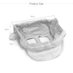 Foldable Baby Shopping Cart Protection Cover Polyester Trolley Soft Pad Infant Dining Chair Seat Cushion with Safety Belt - Image 4
