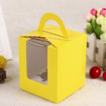 Free Shipping 12pcs Cute Wedding Cupcake Box Cake Pop Supplies Cupcake Wrappers Baby Shower Favors Decoration Mariage - Image 2