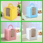 Free Shipping 12pcs Cute Wedding Cupcake Box Cake Pop Supplies Cupcake Wrappers Baby Shower Favors Decoration Mariage