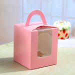 Free Shipping 12pcs Cute Wedding Cupcake Box Cake Pop Supplies Cupcake Wrappers Baby Shower Favors Decoration Mariage - Image 3