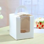 Free Shipping 12pcs Cute Wedding Cupcake Box Cake Pop Supplies Cupcake Wrappers Baby Shower Favors Decoration Mariage - Image 5