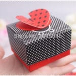Free Shipping 20X Baby Shower Favor "Cute as a Bug" 3-D Wing Ladybug Baby Shower Favors Birthday Party Boxes Wedding Box - Image 2