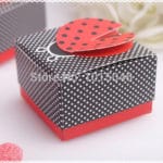 Free Shipping 20X Baby Shower Favor "Cute as a Bug" 3-D Wing Ladybug Baby Shower Favors Birthday Party Boxes Wedding Box - Image 3