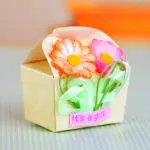 Free Shipping Flower Baby Shower Favor Boxes  Party Baby Shower Boxes 24pcs - Image 2