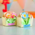 Free Shipping Flower Baby Shower Favor Boxes  Party Baby Shower Boxes 24pcs - Image 4