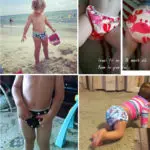 Free Shipping Swim Diapers for Baby Reusable Adjustable Swimwear Swimsuit Baby Girls or Boys 2017 - Image 4