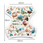 Free Shipping Swim Diapers for Baby Reusable Adjustable Swimwear Swimsuit Baby Girls or Boys 2017 - Image 6