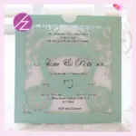 Free shipping Laser Cut Luxury Romantic baby carriage Invitation Baby Shower Elegant invitation card Paper Party Decoration - Image 4