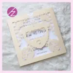 Free shipping Laser Cut Luxury Romantic baby carriage Invitation Baby Shower Elegant invitation card Paper Party Decoration - Image 6