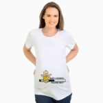 Funny Maternity Clothes Vestidos Pregnancy T-Shirts Tops Baby loading Pregnant Women Tops Maternity Women Shirt