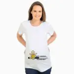 Funny Maternity Clothes Vestidos Pregnancy T-Shirts Tops Baby loading Pregnant Women Tops Maternity Women Shirt