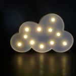 GQMML Night Light Lovely 11 LED Cloud Shape Night Light For Baby Children Bedroom Nursery Decor Holiday Decoration Z4025