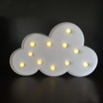 GQMML Night Light Lovely 11 LED Cloud Shape Night Light For Baby Children Bedroom Nursery Decor Holiday Decoration Z4025 - Image 3