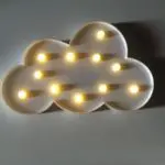 GQMML Night Light Lovely 11 LED Cloud Shape Night Light For Baby Children Bedroom Nursery Decor Holiday Decoration Z4025 - Image 4