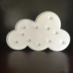 GQMML Night Light Lovely 11 LED Cloud Shape Night Light For Baby Children Bedroom Nursery Decor Holiday Decoration Z4025 - Image 6