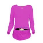 GSCH Funny Pregnant t-shirt Maternity Clothes Long Sleeve Tees Pregnant Women T Shirts Pregnancy Plus Size Top Clothing bxxr - Image 2