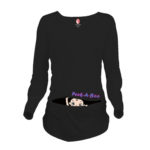 GSCH Funny Pregnant t-shirt Maternity Clothes Long Sleeve Tees Pregnant Women T Shirts Pregnancy Plus Size Top Clothing bxxr - Image 4