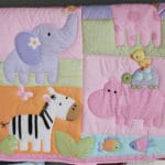 Pink Zoo Baby Bedding baby Crib Nursery Set - Image 2