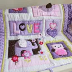 Owls and Elephants 4-5 Piece Baby Bedding Crib Set - Image 2