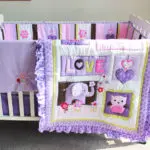 Owls and Elephants 4-5 Piece Baby Bedding Crib Set