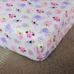 Owls and Elephants 4-5 Piece Baby Bedding Crib Set - Image 5