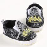 HONGTEYA Batman infant Shoes Cool Canvas Newborn Baby Boys Kids First Walkers Loafers Crib Bebe Children Soft Soled Baby Shoes